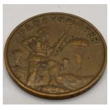 BRASS PARATROOPER TOKEN-1964