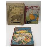 3-VINTAGE BILLY WHISKERS BOOKS
