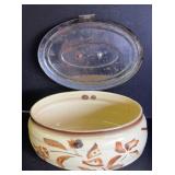 VTG CERAMIC ART DECO BISCUIT BOX-GERMANY