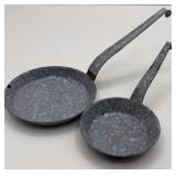 MINI GRAY SPECKLED GRANITEWARE FRYING PANS
