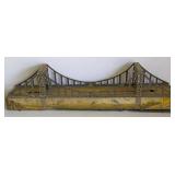 GEORGE WASHINGTON BRIDGE TIN LITHO