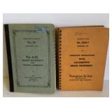 2-R.R. LOCOMOTIVE BRAKE BOOKS.54-55
