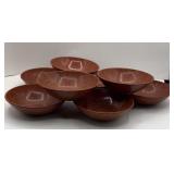 SET OF 8 KYS-ITE SALAD BOWLS