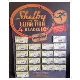 GENERAL STORE CARD OF SHELBY RAZORS