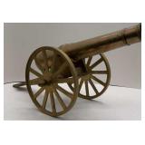 SOLID BRASS CANNON
