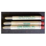 INDIANA FARM BUREAU BULLET PENCILS