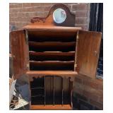 ANTIQUE EAST LAKE STYLE RECORD CABINET