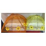 2-PIE COVERS-DAISEY FLOWERS