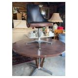 MCM CHROMCRAFT KITCHEN TABLE-ONE CHAIR