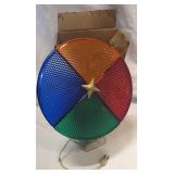 VTG CHRISTMAS COLOR WHEEL