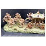vintage Capodimonte porcelain Cinderella