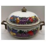 Cornucopia enameled Dutch oven