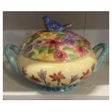 SANGO-SUE ZIPKIN BIRDS AND THE BEES SOUP TUREEN