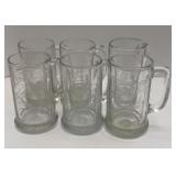 SET OF SIX CLIPPER MUGS