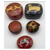 KASHMIR AND OTHER POWDER BOXES