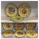 SANGO SUE ZIPKIN TUSCAN GARDENS -PLATES