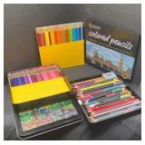 ART SUPPLIES-COLORE AND CRAYOLA PENCILS
