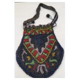 MULTICOLOR BEADED PURSE