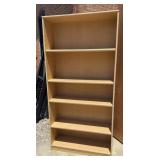 5 SHELF BOOKCASE