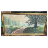 O.O.C. COUNTRY SCENE SIGNED JOHN BROWN.