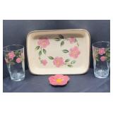 FRANCISCAN DESERT ROSE BAKING DISH