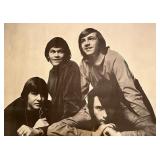 1967 THE MONKEES POSTER-BLACK AND WHITE
