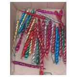 TWISTED ICICLE CHRISTMAS ORNAMENTS