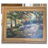 LARGE STILL LIFE OIL ON CANVAS -Signed