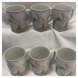 FRITZ AND FLOYD RABBIT MUGS