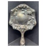 ART NOUVEAU BEVELED MIRROR