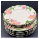 FRANCISCAN DESERT ROSE PLATES-10