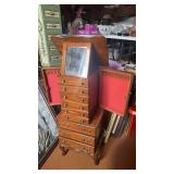 JEWELRY ARMOIRE-9 drawer