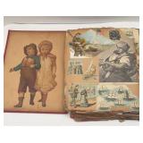 VINTAGE SCRAPBOOK MANY DIFFERENT GENRES