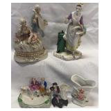 5- PORCELAIN FIGURINES