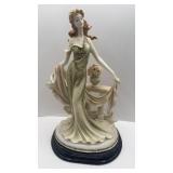 LARGE LADY FIGURINE RESIN