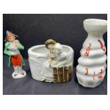 FIGURINE-VASE AAND PLANTER-JAPAN