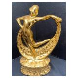ART DECO WEEPING GOLD DANCER
