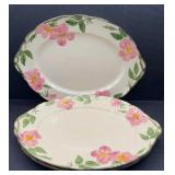 SET A THREE FRANCISCAN DESERT ROSE SERVING