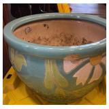 LARGE CERAMIC FLOWER POT