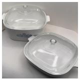 2-PIECES OF CORNING WARE BAKING DISHES