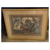 ARTWORK-FRAMED ILLUSTRATION