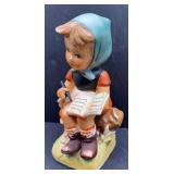 1950s Erich Stauffer porcelain figurine .