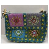 MOSAIC BEADED, BAGUETTE SHOULDER BAG