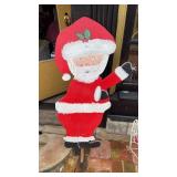 HAND-PAINTED SANTA CLAUS ON BOARD