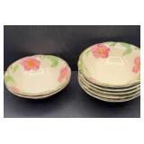 7-SMALL FRANCISCAN BOWLS 6 inch
