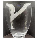 BADASH I MADE CRYSTAL VASE