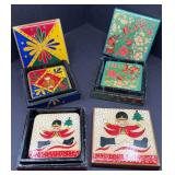 DECORATIVE COASTER SETS