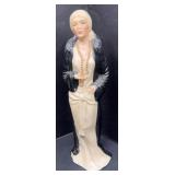 vintage-style figurine resembles Art Deco