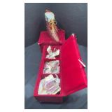 CLOISONNï¿½ CHRISTMAS ORNAMENTS
