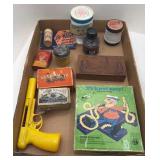 LOT OF MISC.ADV. Items and Knot Game